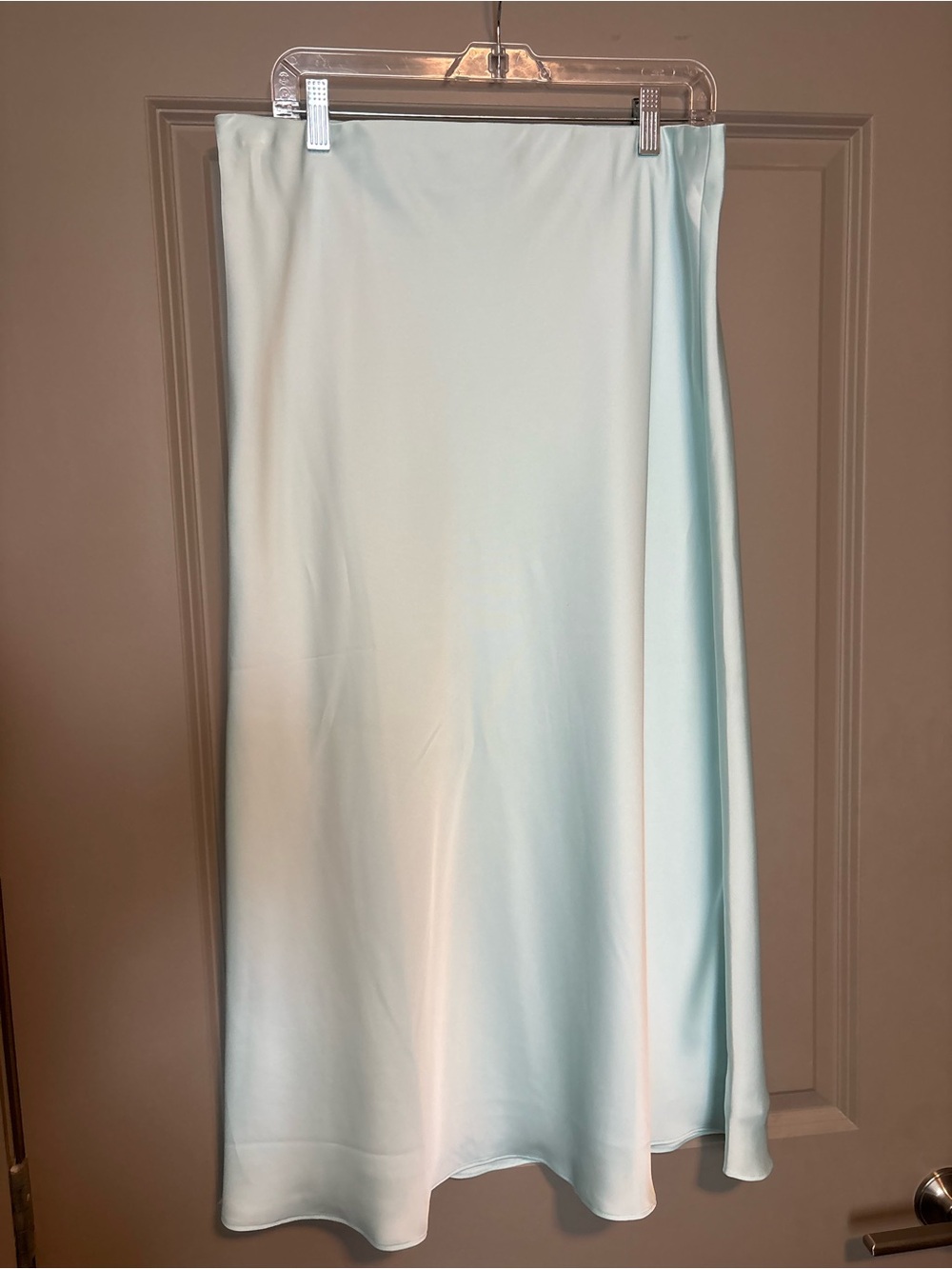 Ann Taylor Seafoam Straight Skirt
